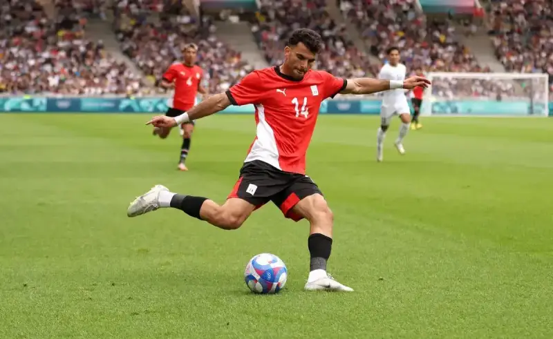 لاعب الزمالك المصري أحمد زيزو