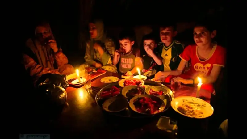 قطع الكهرباء في غزة