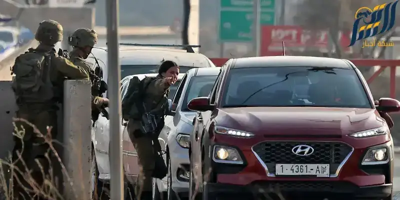 حاجز اسرائيلي في الضفة