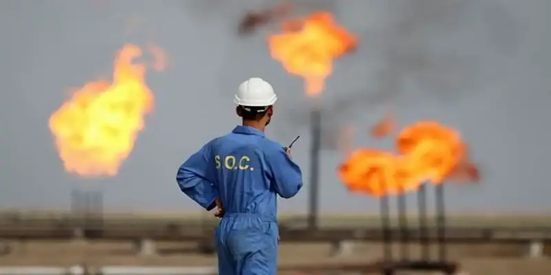 أحد حقول الغاز العراقية