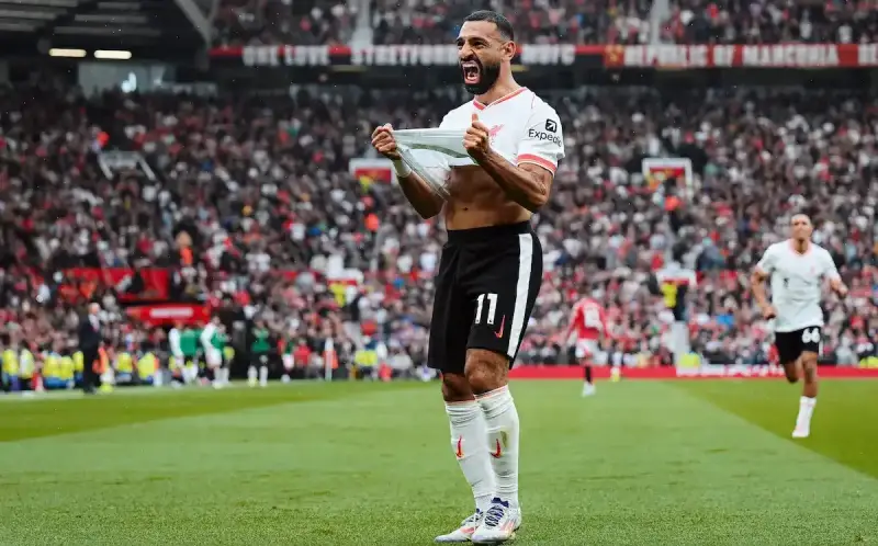 محمد صلاح لاعب ليفربول الإنجليزي