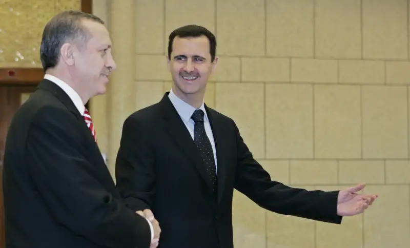 بشار الأسد وأردوغان