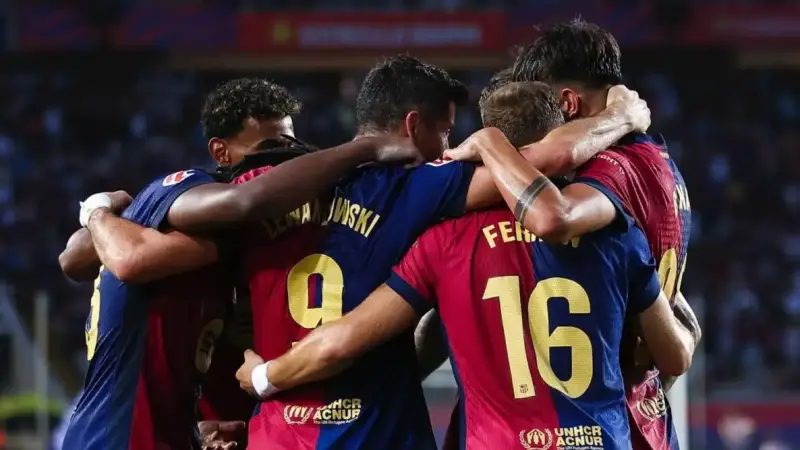 برشلونة ضد بلد الوليد