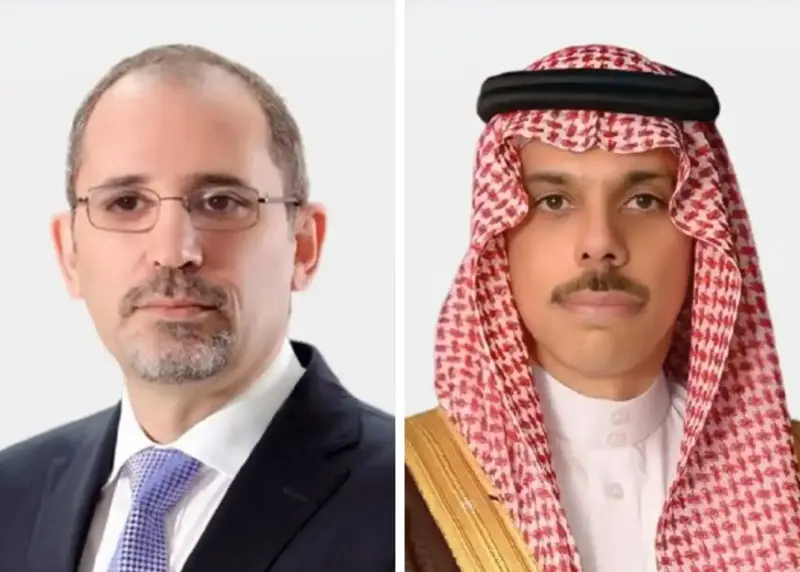 وزيرا خارجية الأردن والسعودية