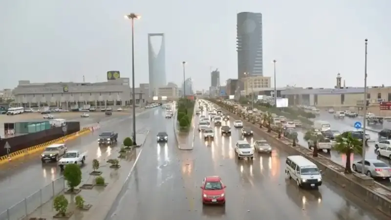 أمطار في السعودية - أرشيفية