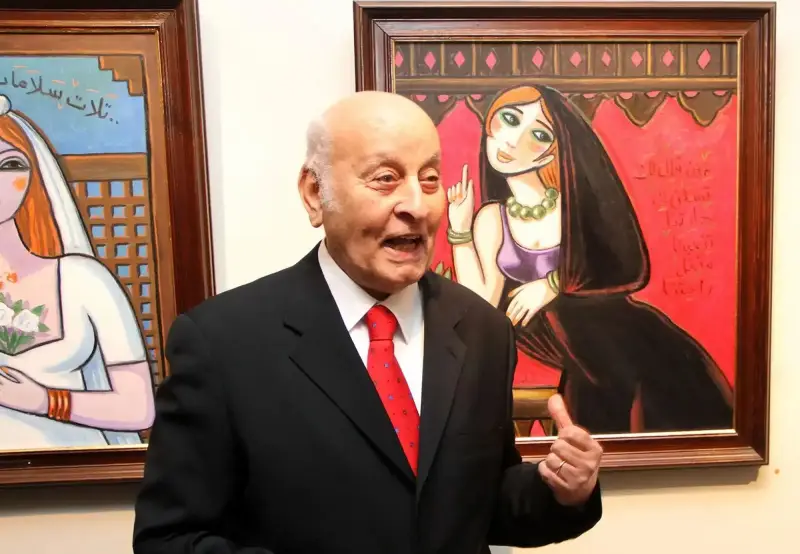 الفنان التشكيلي حلمي التوني