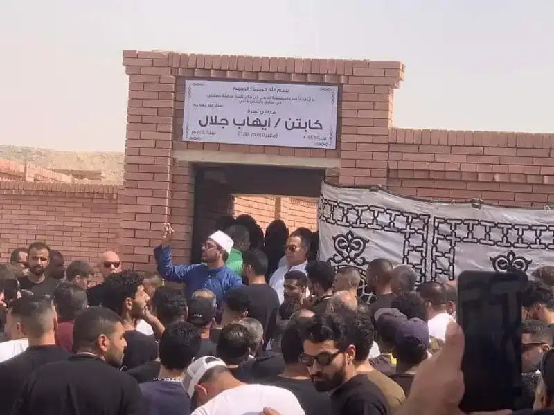 جنازة إيهاب جلال