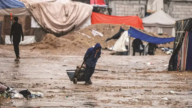 نزوح مواطني فلسطين