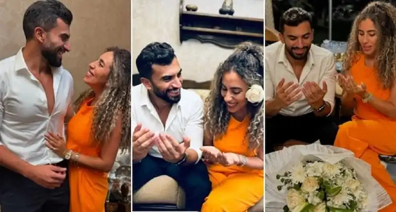 خطوبة منة عدلي القيعي ويوسف حشيش