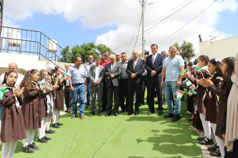 وزير التعليم الفلسطيني يفتتح مشاريع في سلفيت