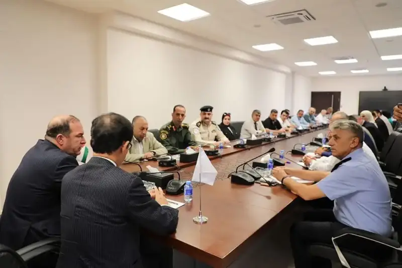 استقبال السفير الياباني بفلسطين في سلفيت