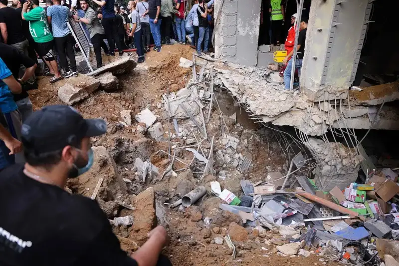 موقع اغتيال قيادي حزب الله إبراهيم عقيل