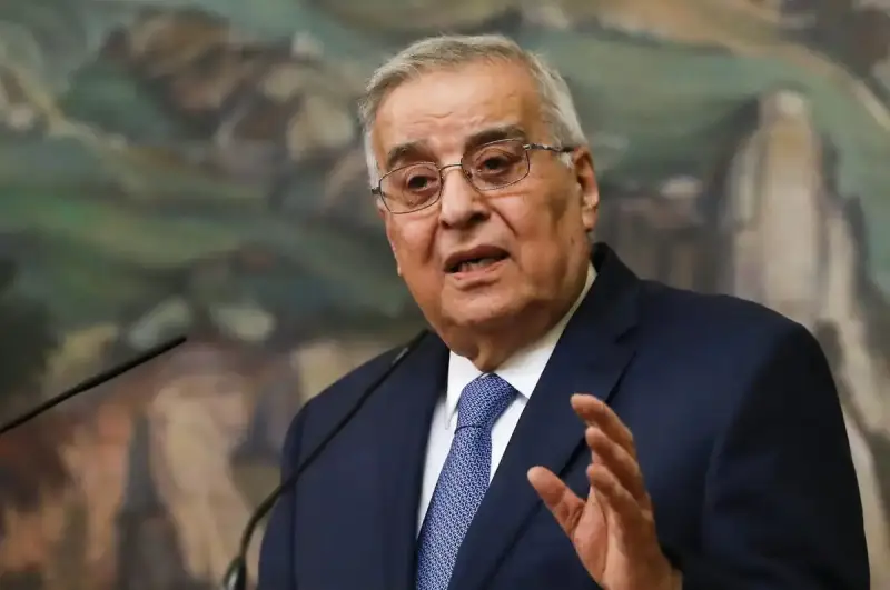 عبد الله بو حبيب وزير الخارجية اللبناني