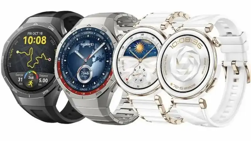 هواوي تطلق سلسلة ساعات Huawei Watch GT 5 و Watch D2