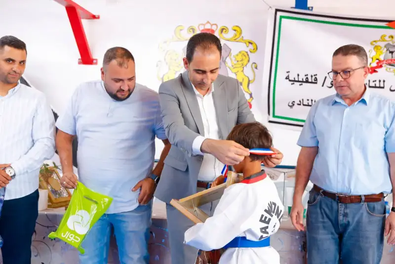 تكريم أبطال أكاديمية أسود الشمال التايكوندو