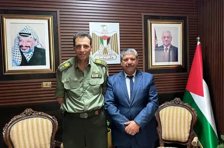 مدير التوجيه السياسي ومدير الخدمات الطبية العسكرية