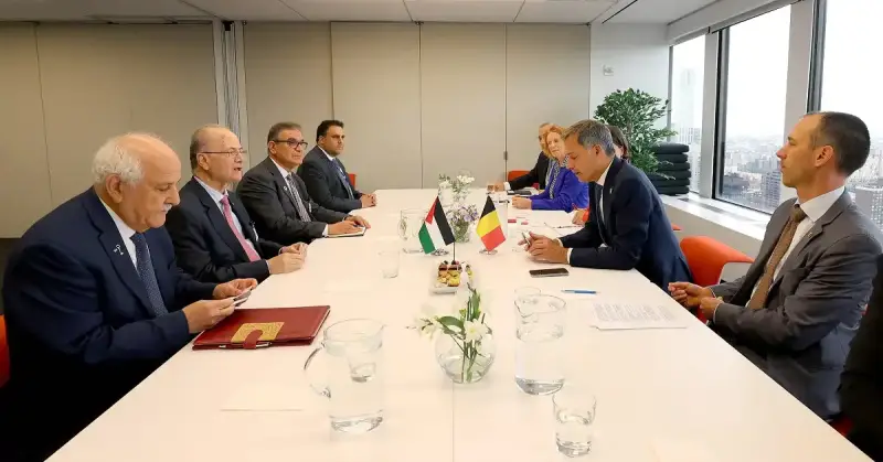 رئيس وزراء فلسطين في اجتماعاته بالأمم المتحدة