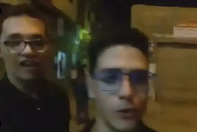 لقطات من فيديو طبيبين الأقصر