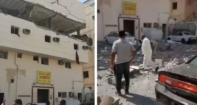 انفجار حي النخيل بالدمام
