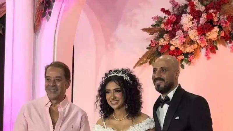 زفاف فاطمة عادل والمخرج ياسر عطية
