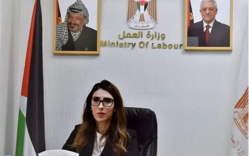 وزيرة العمل الفلسطينية