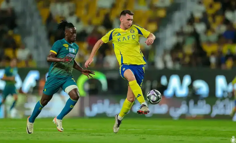 مباراة النصر ضد العروبة
