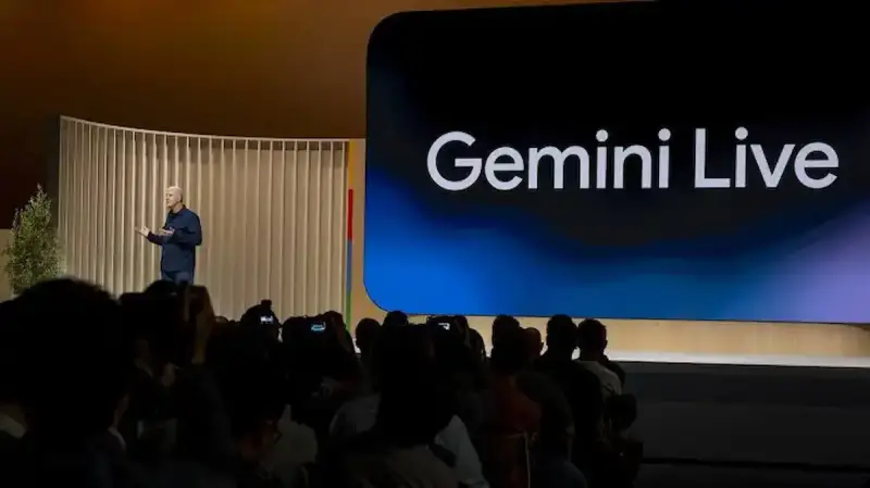 إطلاق خدمة "Gemini Live"