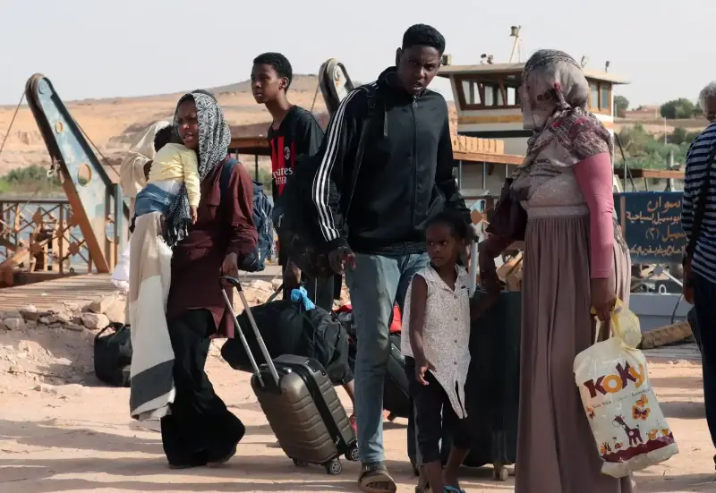 عودة السودانيين من مصر