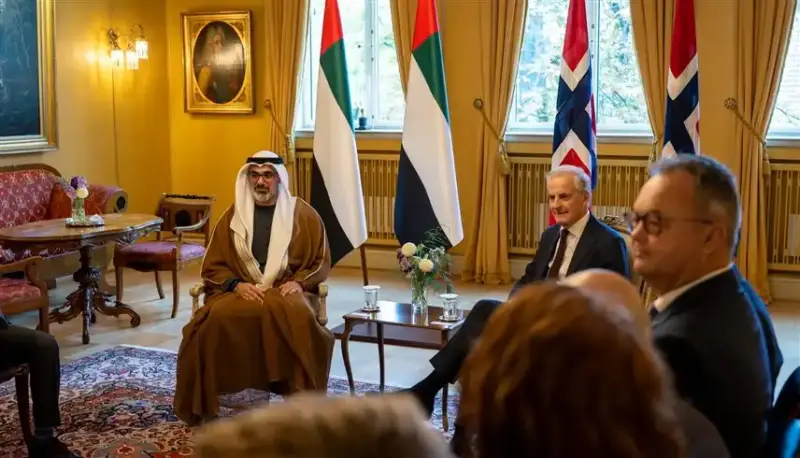 جانب من اللقاء بين الطرفين