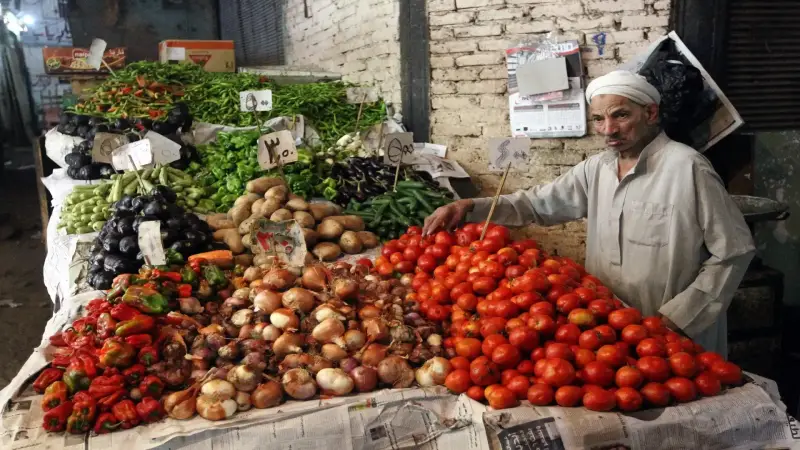 أحد الأسواق المصرية