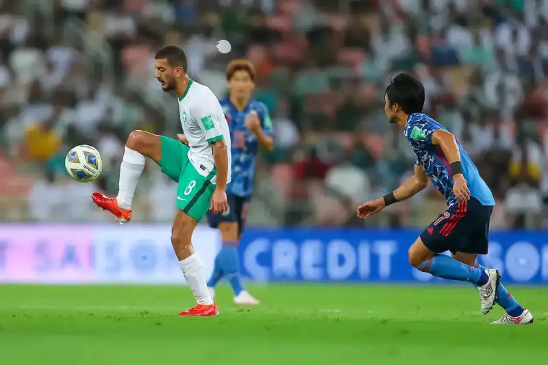 السعودية ضد اليابان