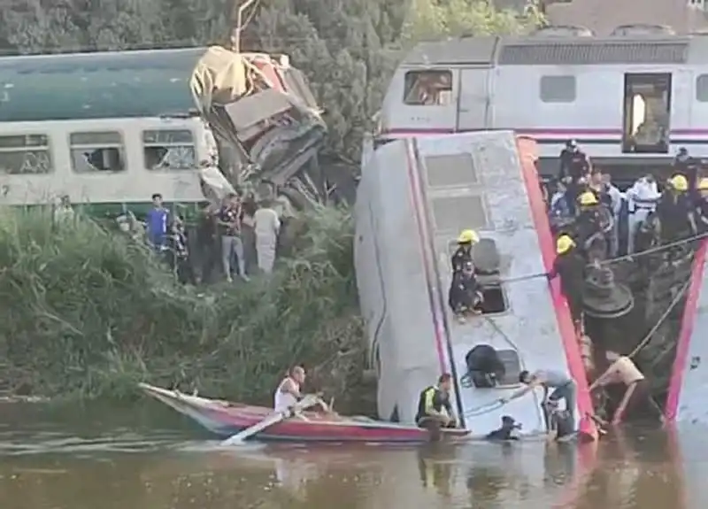 حادث قطار المنيا