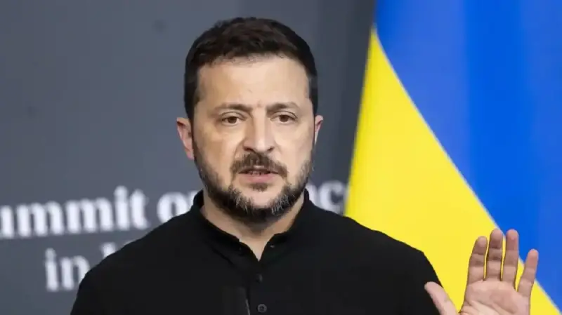 الرئيس الأوكراني فولوديمير زيلينسكي