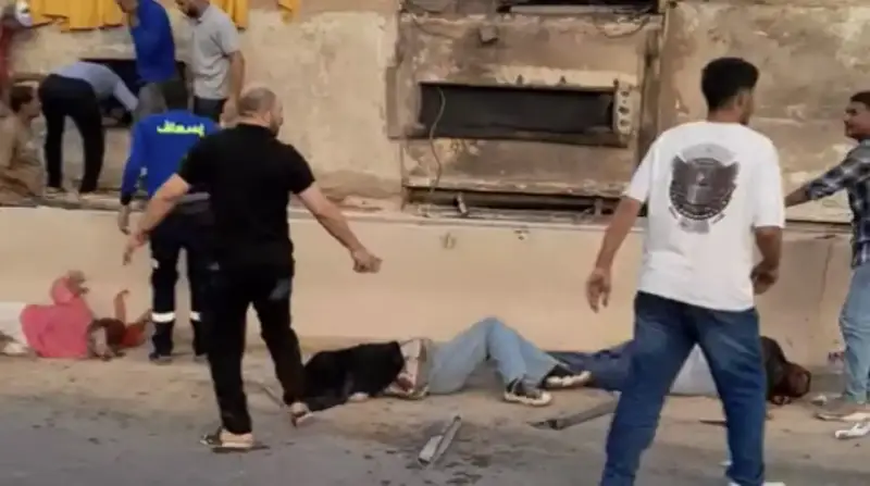 حادث حافلة جامعة الجلالة