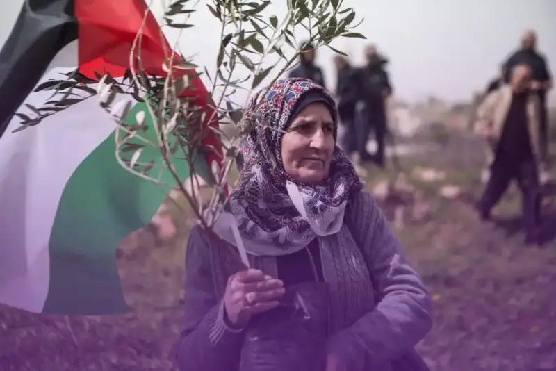 المرأة الريفية في غزة والضفة
