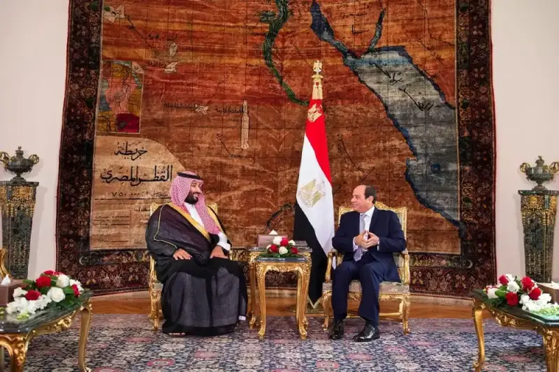 الرئيس السيسي وولي العهد السعودي
