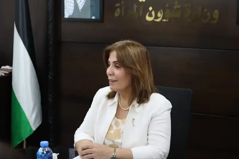 وزيرة شؤون المرأة الفلسطينية، منى الخليلي