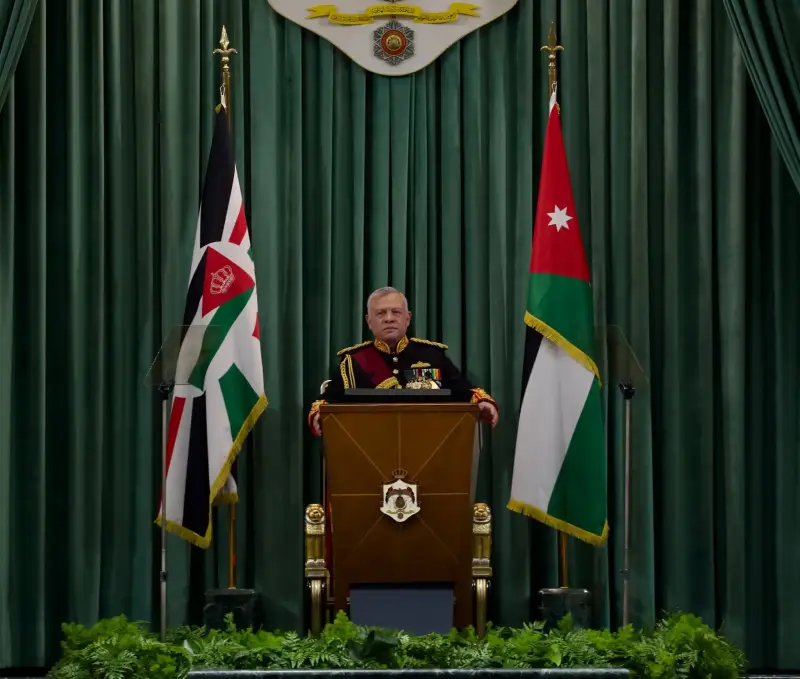 ملك الأردن