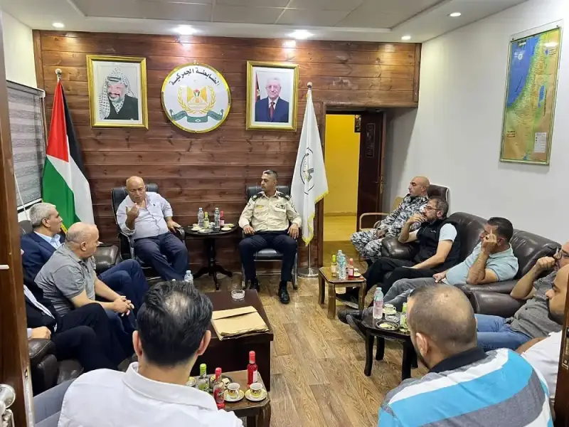 الضابطة الجمركية في محافظة طوباس