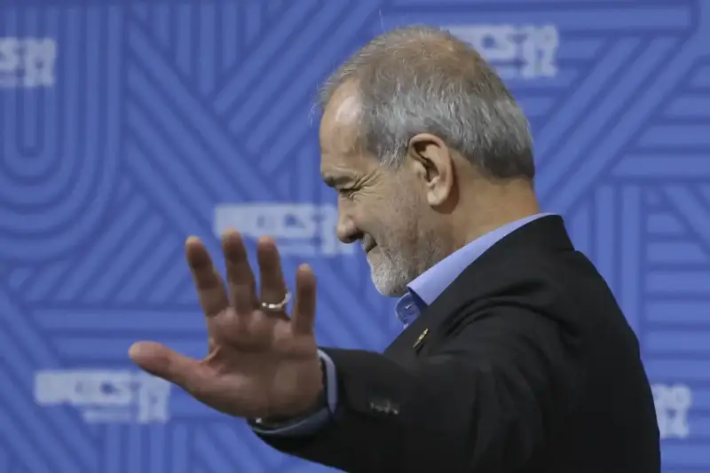 الرئيس الإيراني مسعود بزشكيان