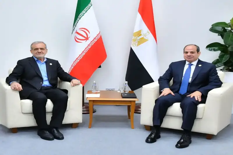 السيسي وبزشكيان