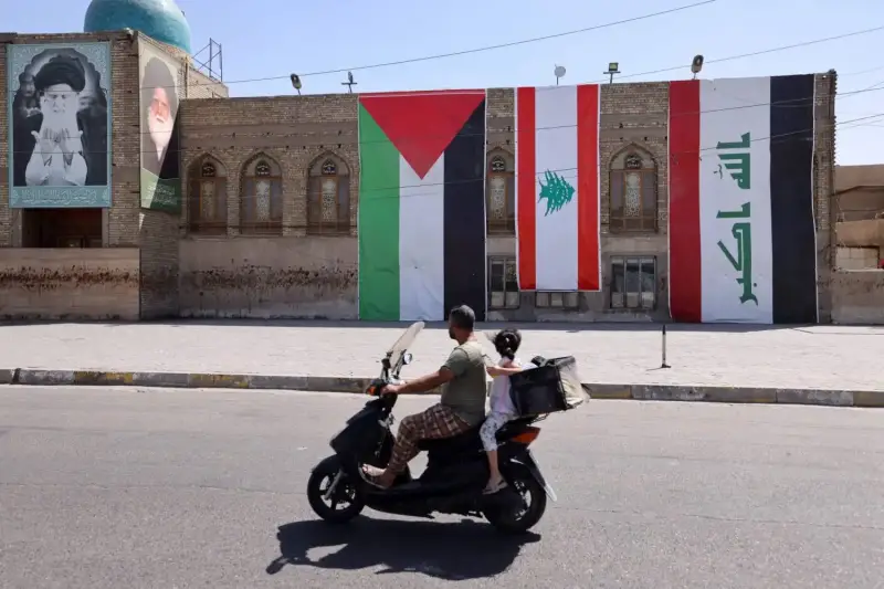 أحد الشوارع في العراق