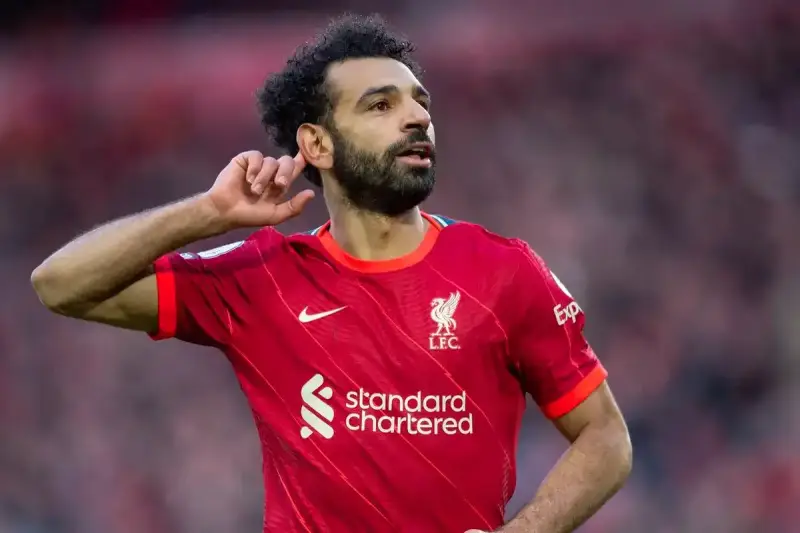 محمد صلاح لاعب ليفربول الإنجليزي