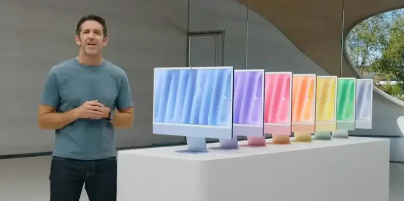 آبل تطلق أجهزة iMac الجديدة.. استمتع بألوان زاهية وأداء سريع