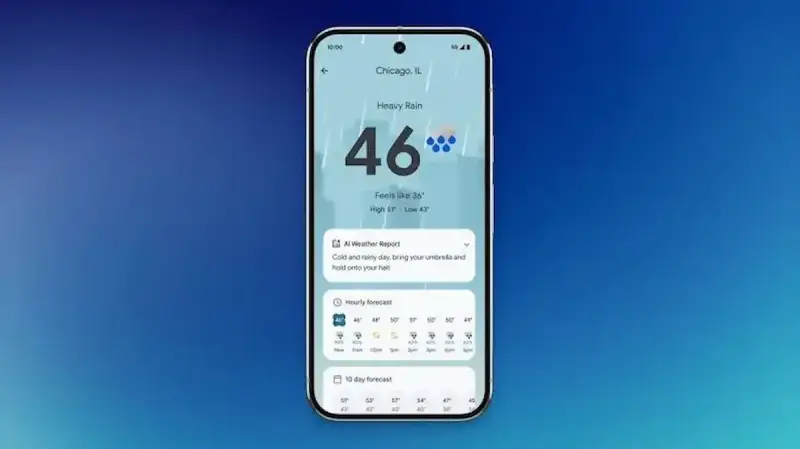 تطبيق Pixel Weather