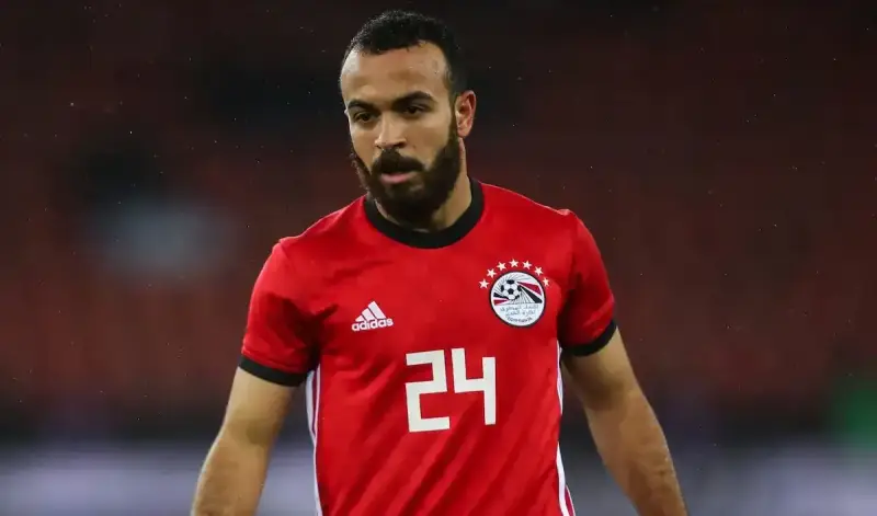 محمد مجدي أفشة لاعب الأهلي المصري