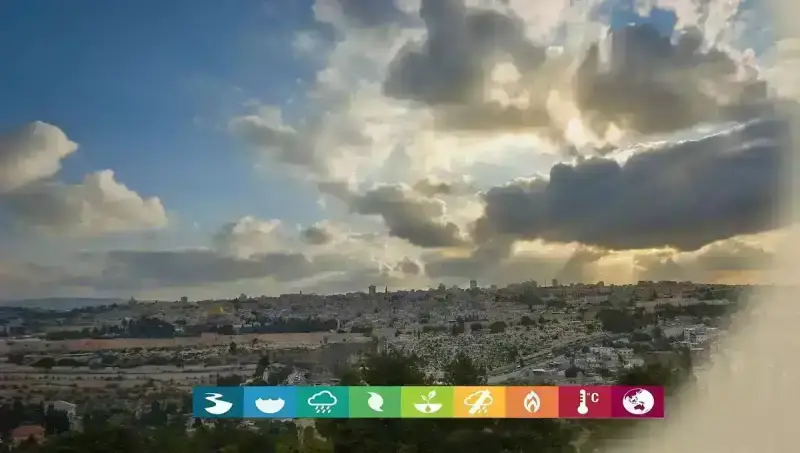 طقس فلسطين