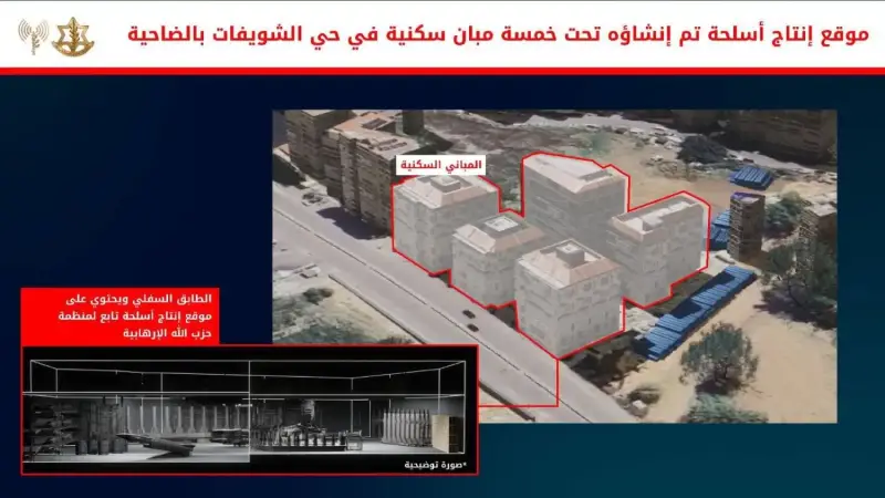 صورة من حساب المتحدث باسم الجيش الإسرائيلي