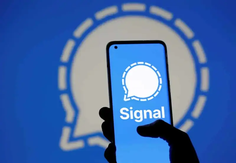 تطبيق المراسلة  Signal