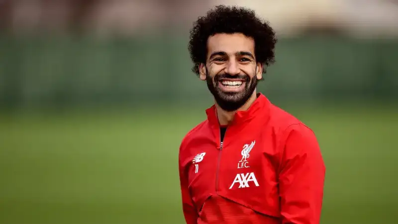 محمد صلاح لاعب ليفربول الإنجليزي